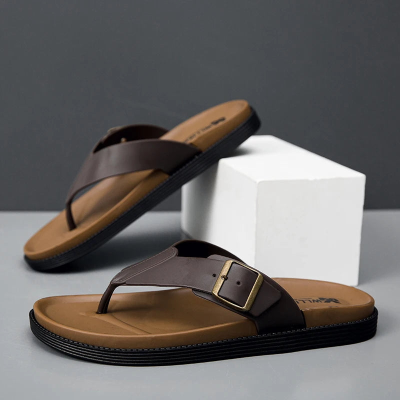 Veylor Leather Sandal