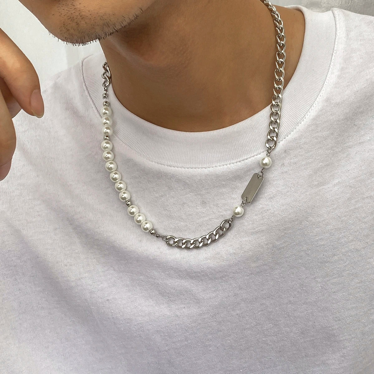 Pearl Chain Necklace