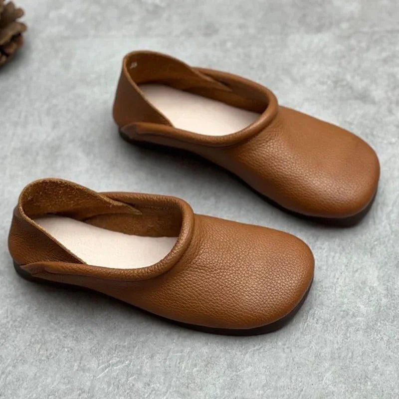 Savanna Leather Flats