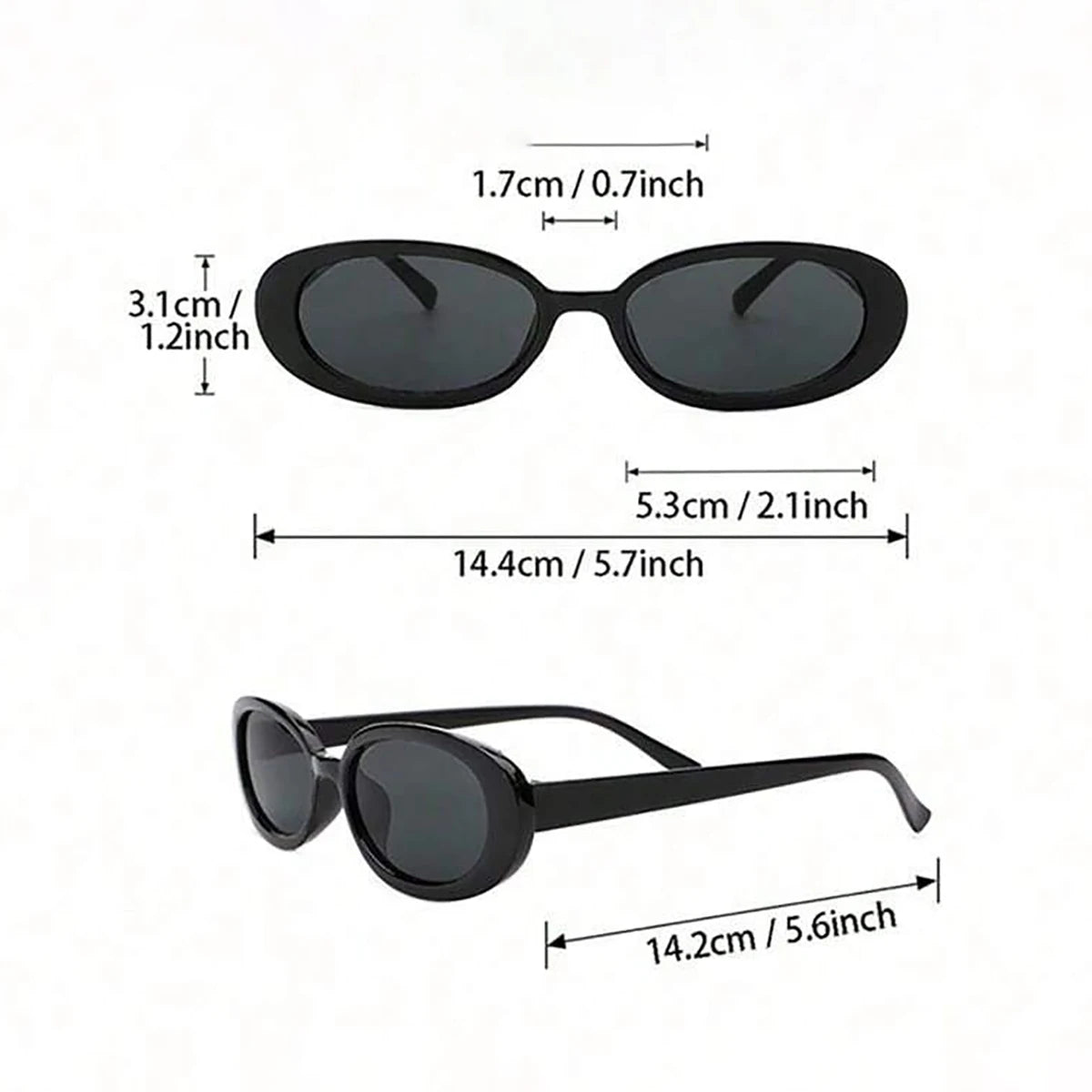 Amara Retro Shades Set