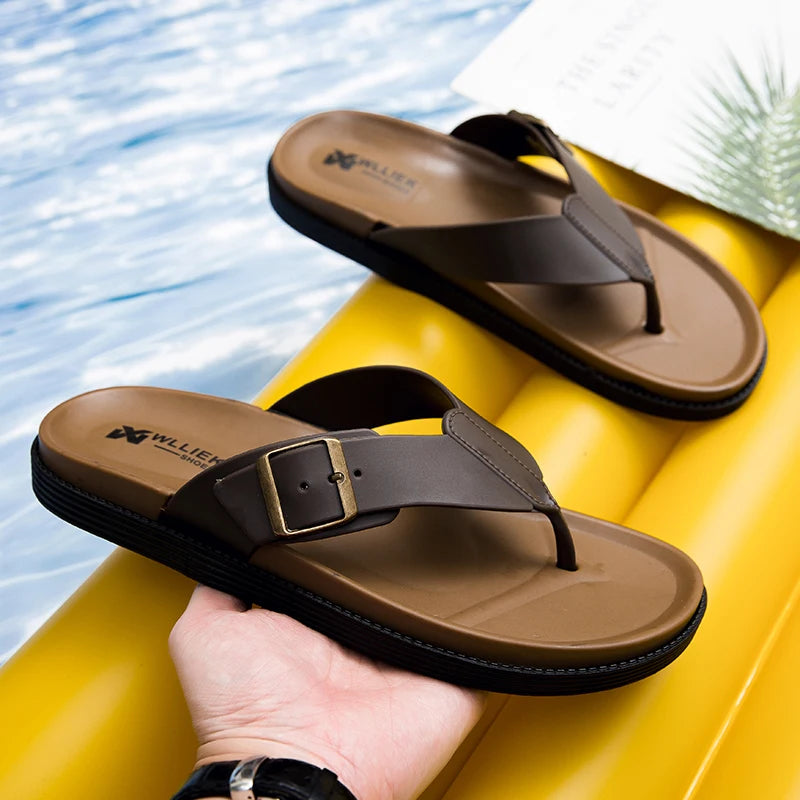 Veylor Leather Sandal