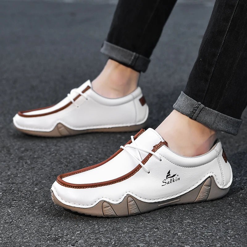 Salkin Leather Loafers