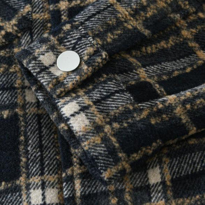 Vintage Amber Plaid Jacket