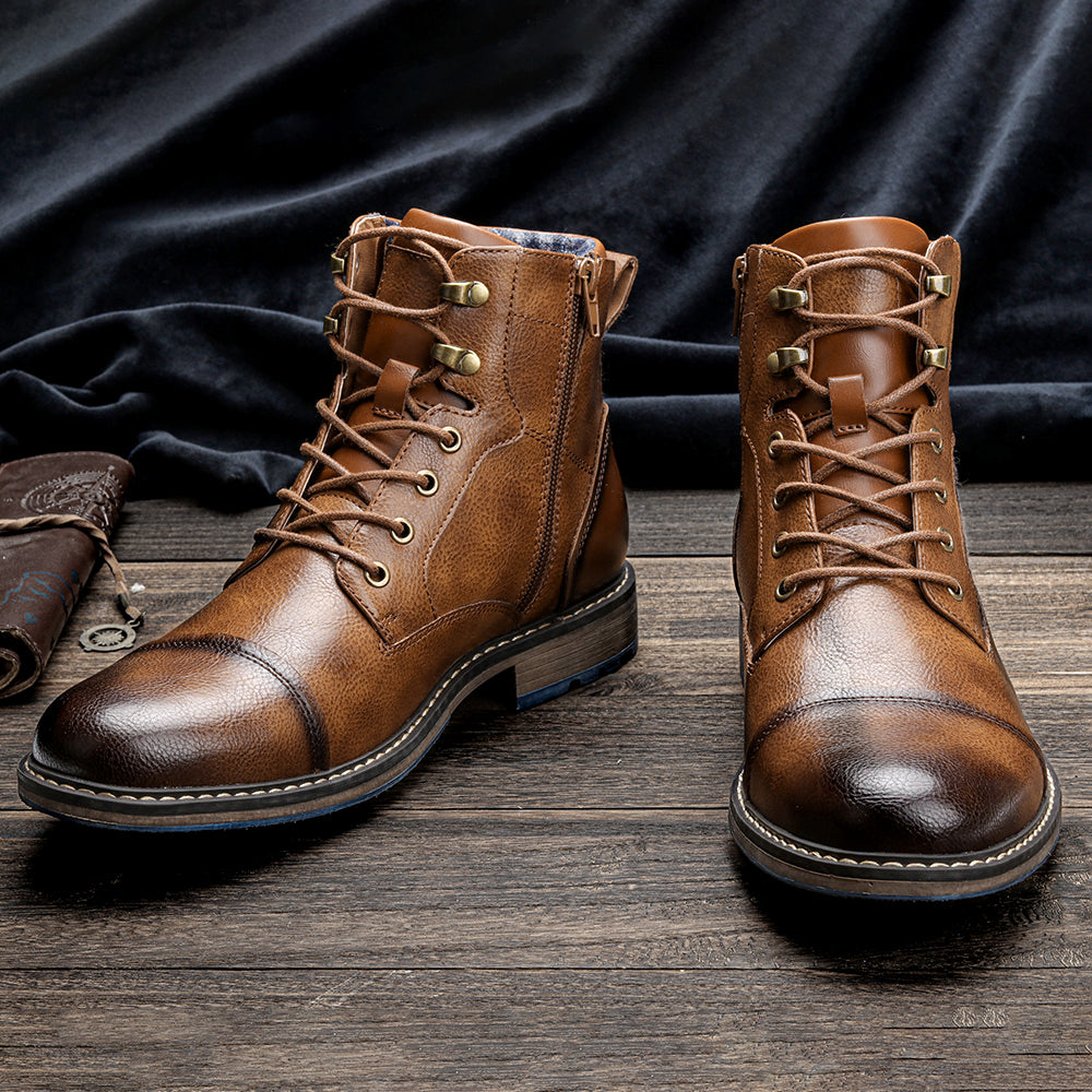 Frontier Leather Boots