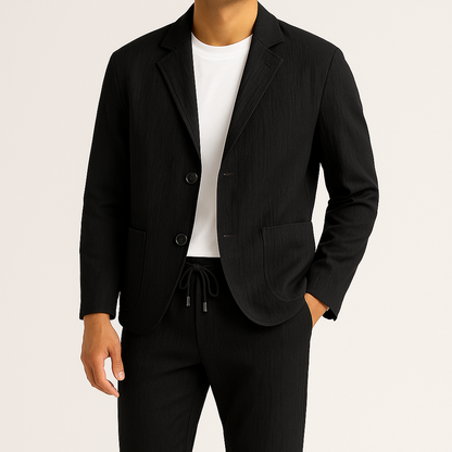 Alvari Linen Blazer Set
