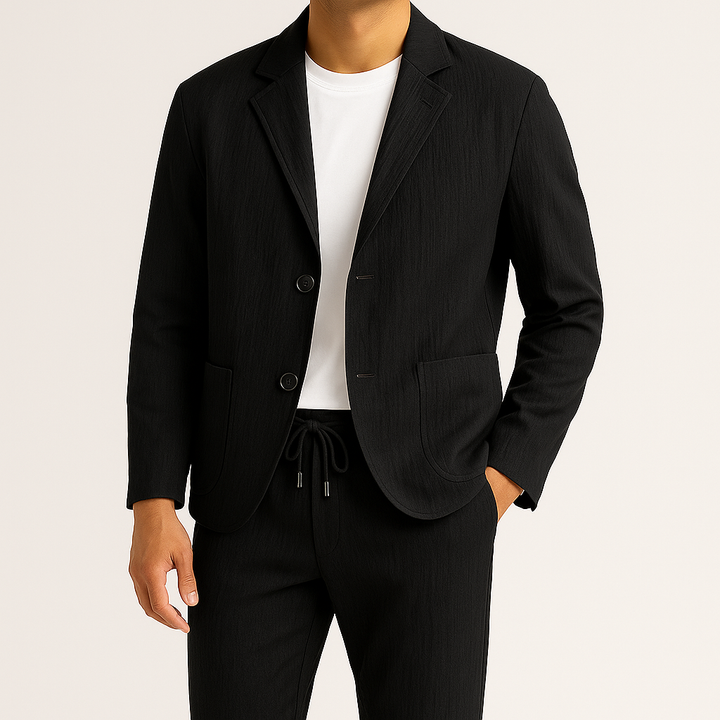 Alvari Linen Blazer Set