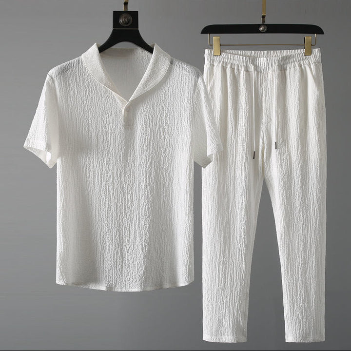 Santorini Linen Set