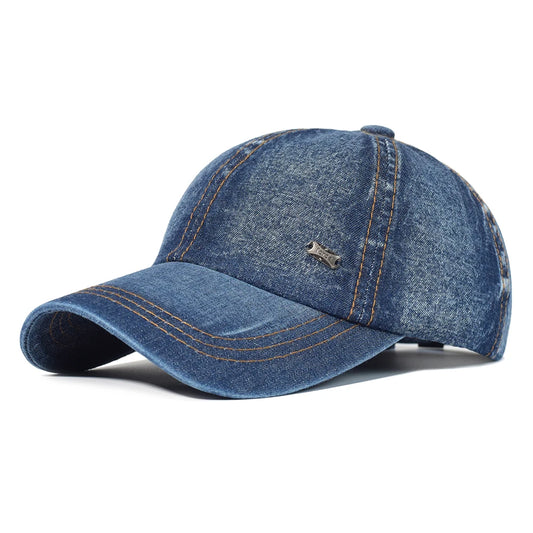 Classic Washed Denim Cap