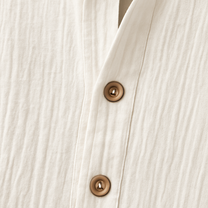 Marino Linen Hooded Shirt