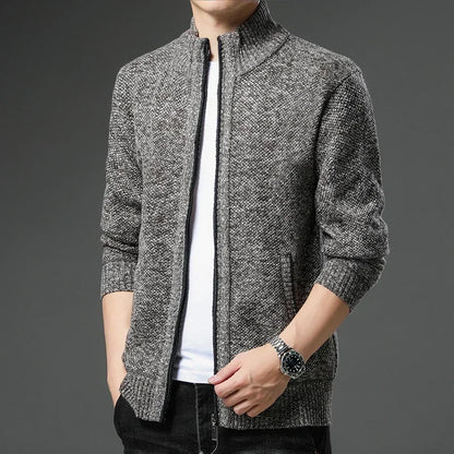 Mergami Fleece Knitted Sweater