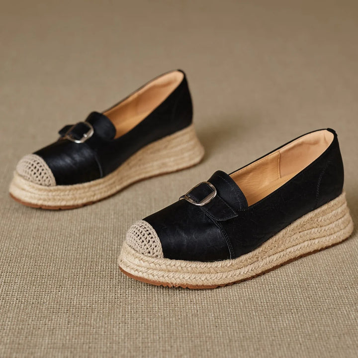 Sorelle Genuine Leather Platforms