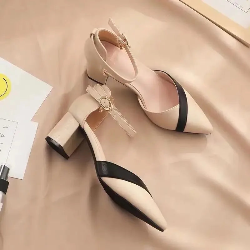 Camille Block Heels