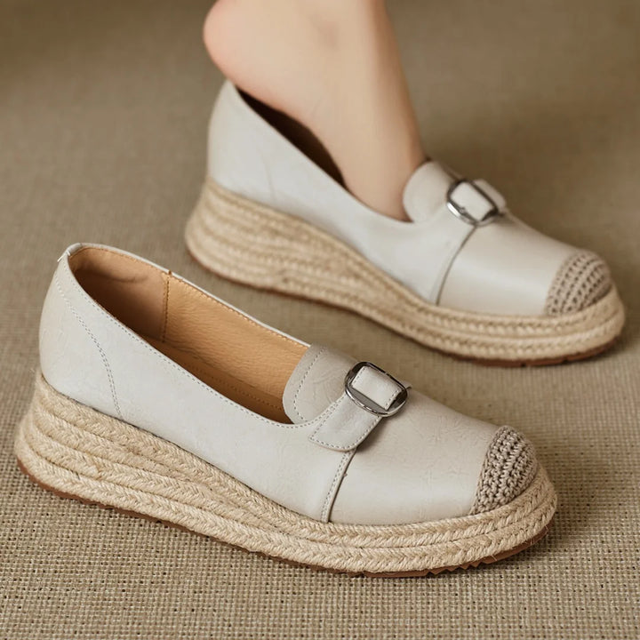 Sorelle Genuine Leather Platforms