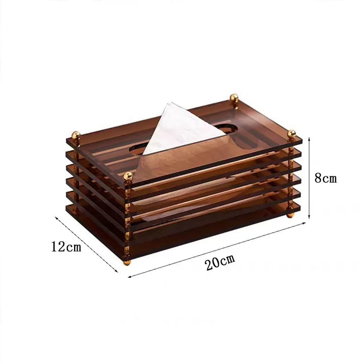 Novelle Acrylic Tissue Box