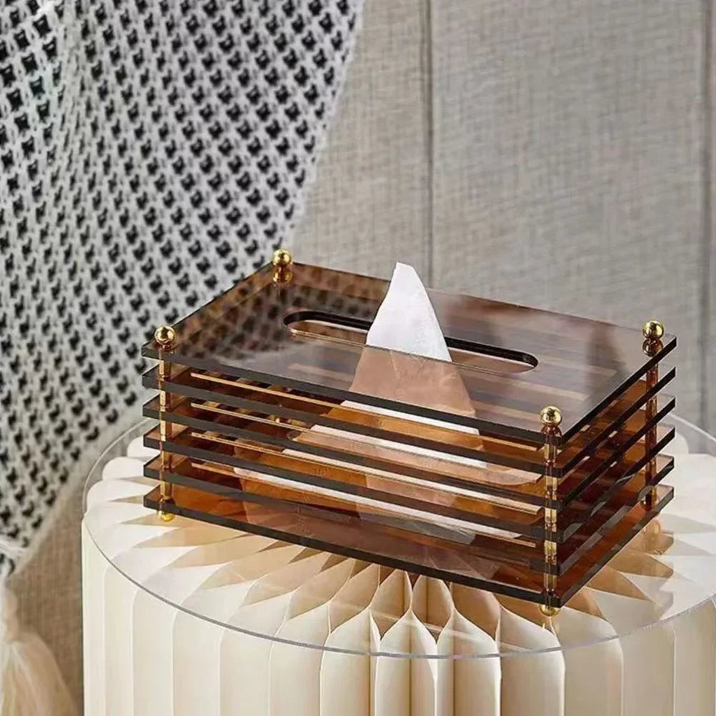 Novelle Acrylic Tissue Box