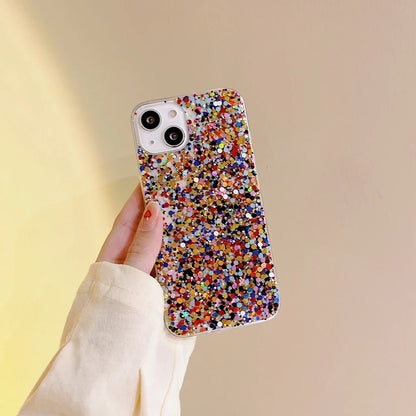 Aurora Glitter iPhone Case