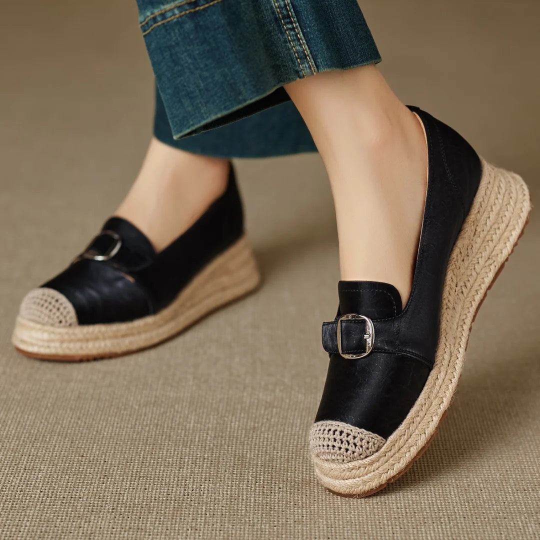 Sorelle Genuine Leather Platforms