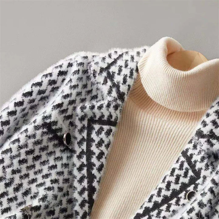 Celeste Houndstooth Jacket