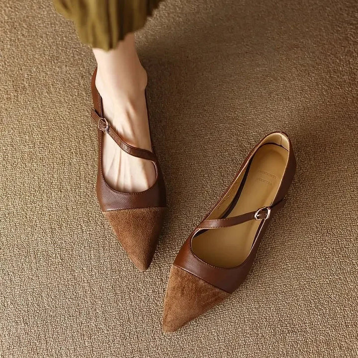 Roselyn Leather Flats
