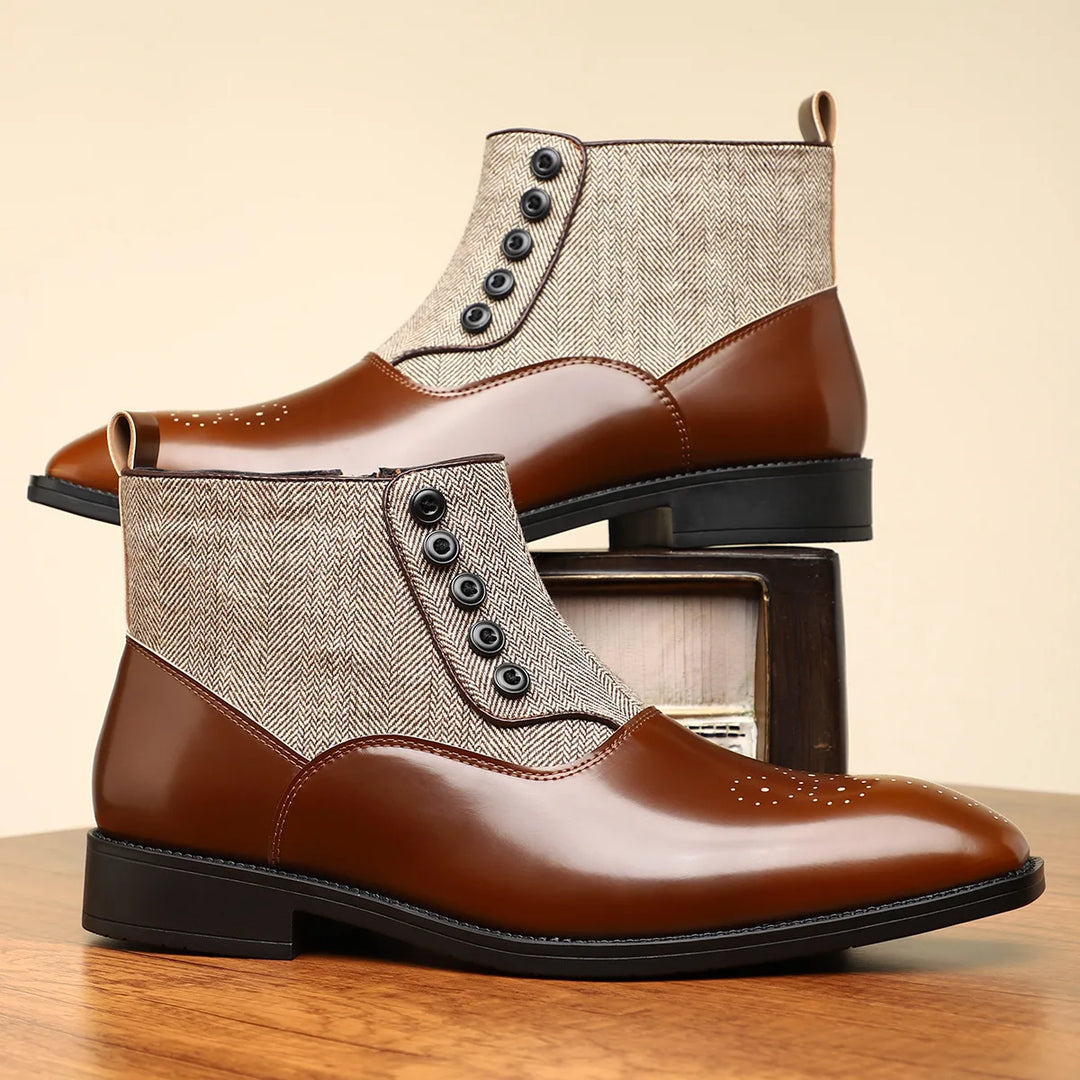 Aldrin Leather Ankle Boots
