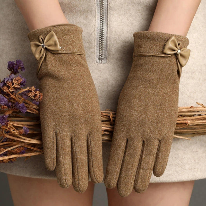 Lucia Suede Gloves