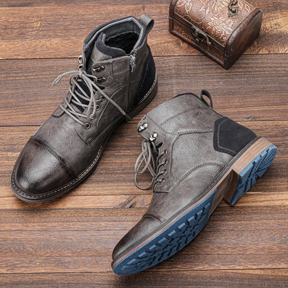 Frontier Leather Boots