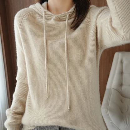 Elara Cashmere Hoodie