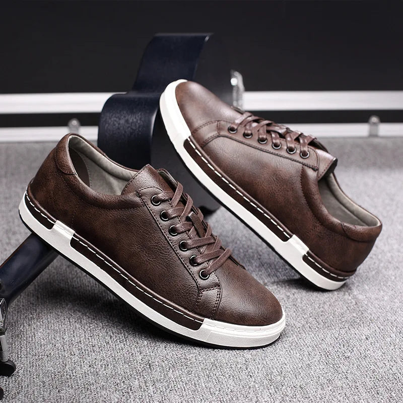 Cedar Suede Leather Shoes