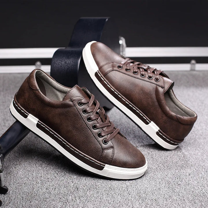 Cedar Suede Leather Shoes