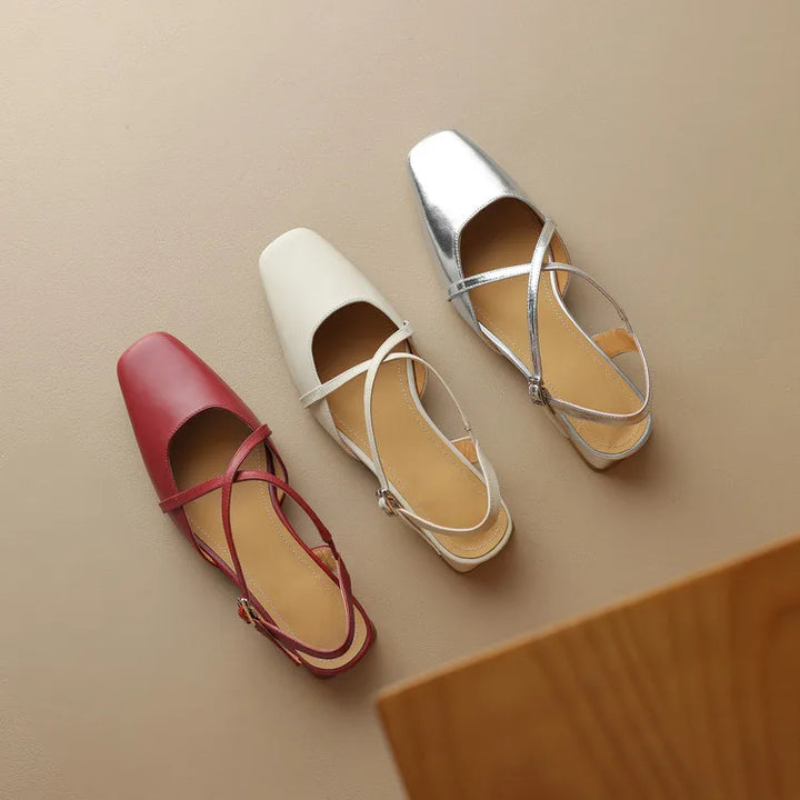 Mirelle Leather Flats