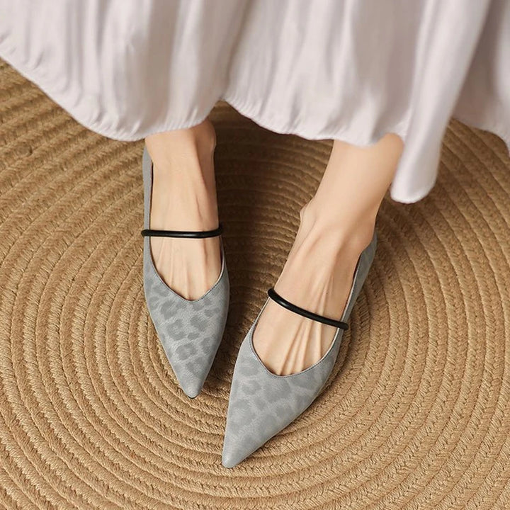 Sahara Leather Flats