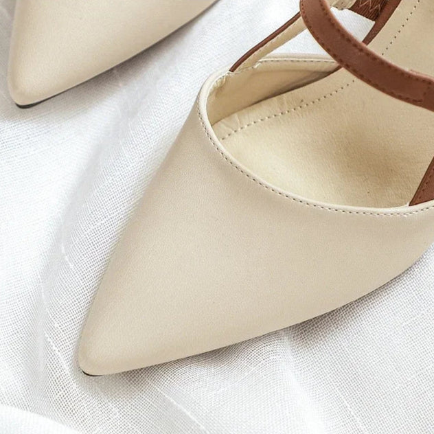 Amira Leather Heels