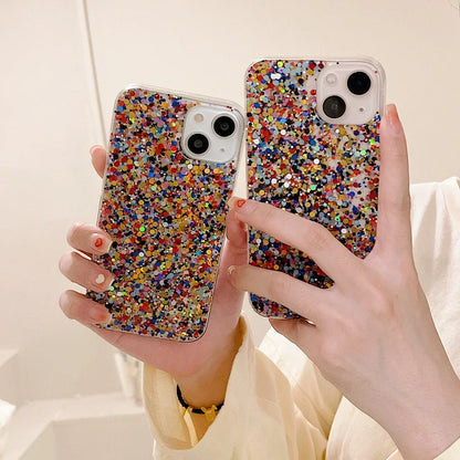 Aurora Glitter iPhone Case