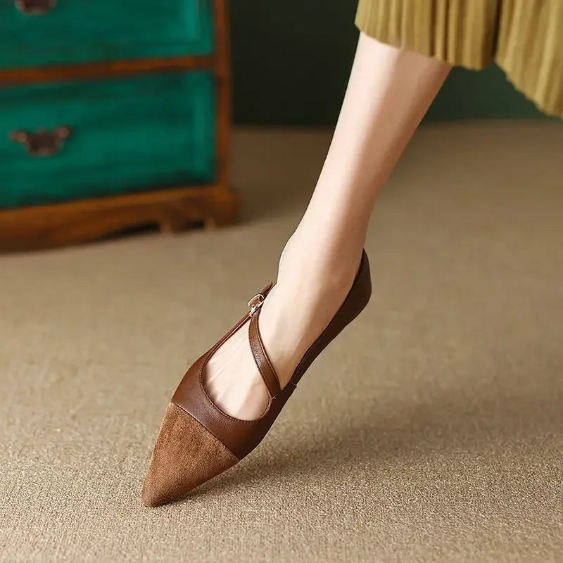 Roselyn Leather Flats