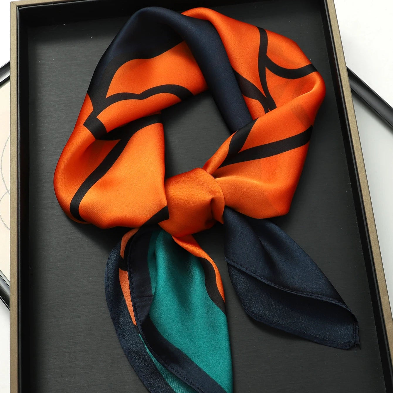 Veloura Silk Head Scarf