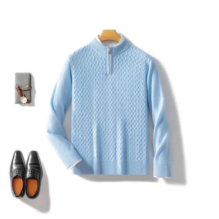 Riven Cashmere Sweater