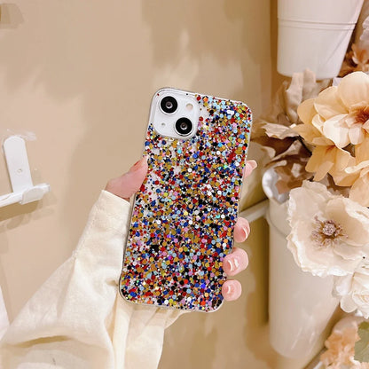 Aurora Glitter iPhone Case