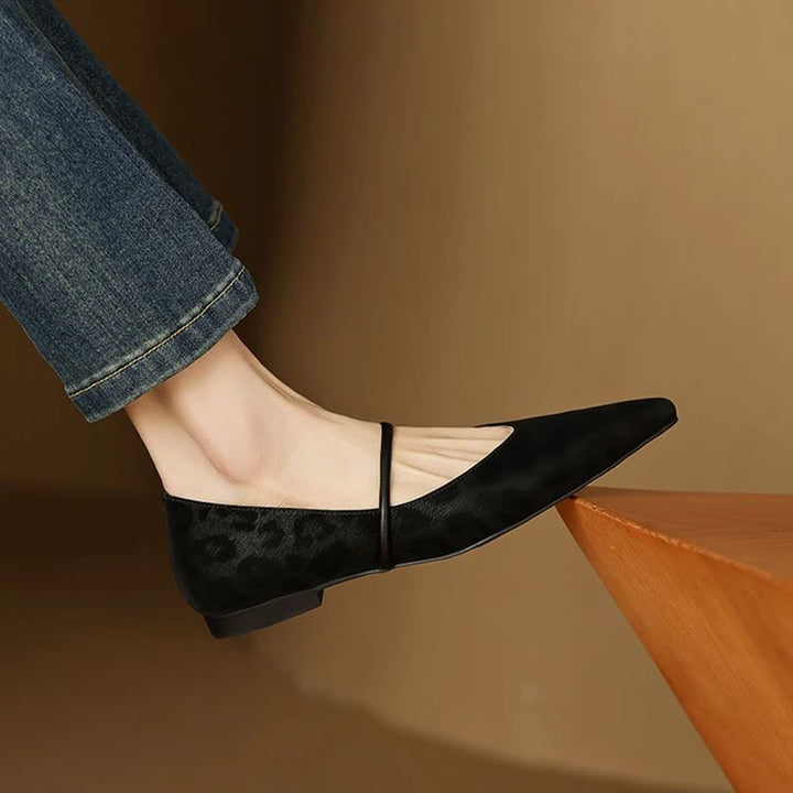 Sahara Leather Flats