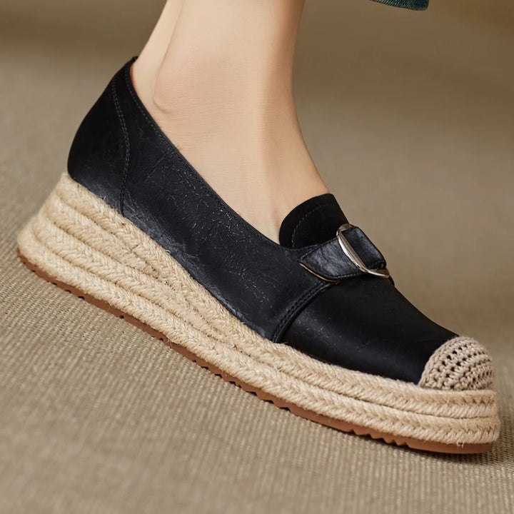 Sorelle Genuine Leather Platforms