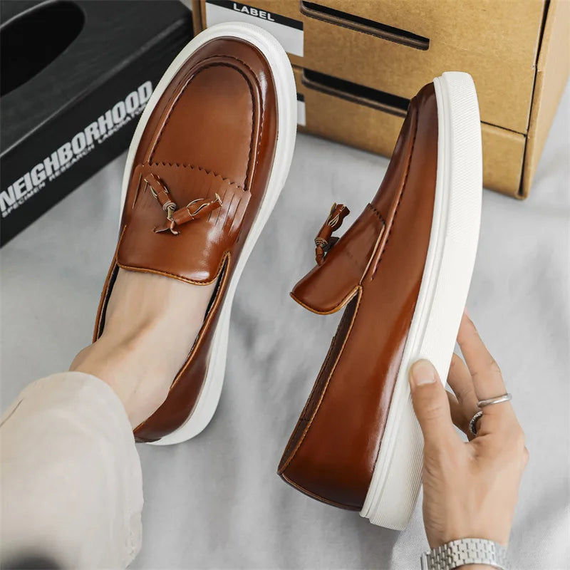 Prestoni Tassel Loafers