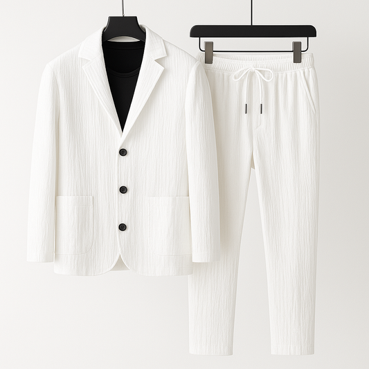 Alvari Linen Blazer Set