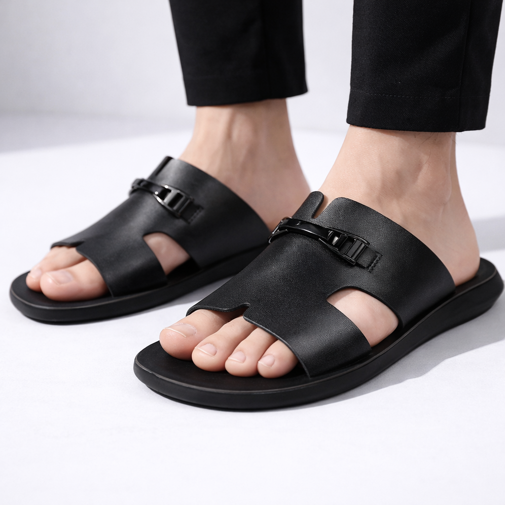 Averon Leather Sandals