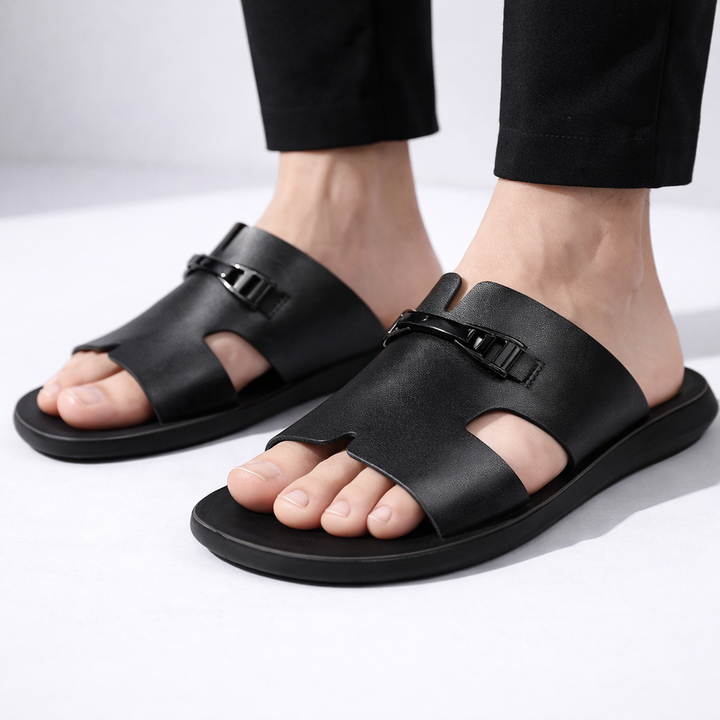 Averon Leather Sandals