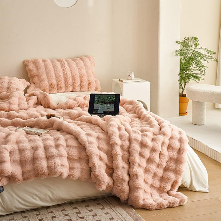 Faux Fur Plush Blanket