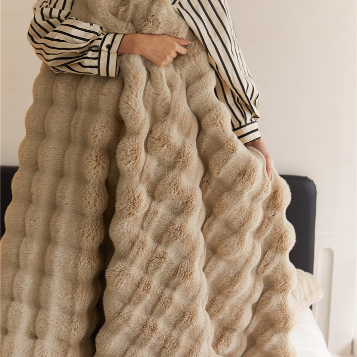 Faux Fur Plush Blanket