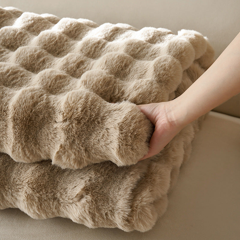 Faux Fur Plush Blanket