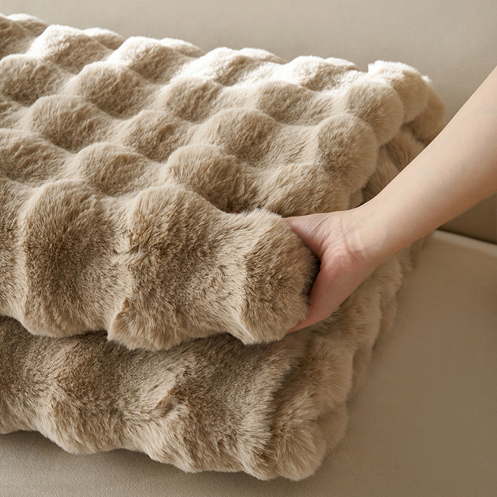 Faux Fur Plush Blanket