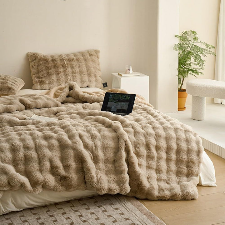 Faux Fur Plush Blanket