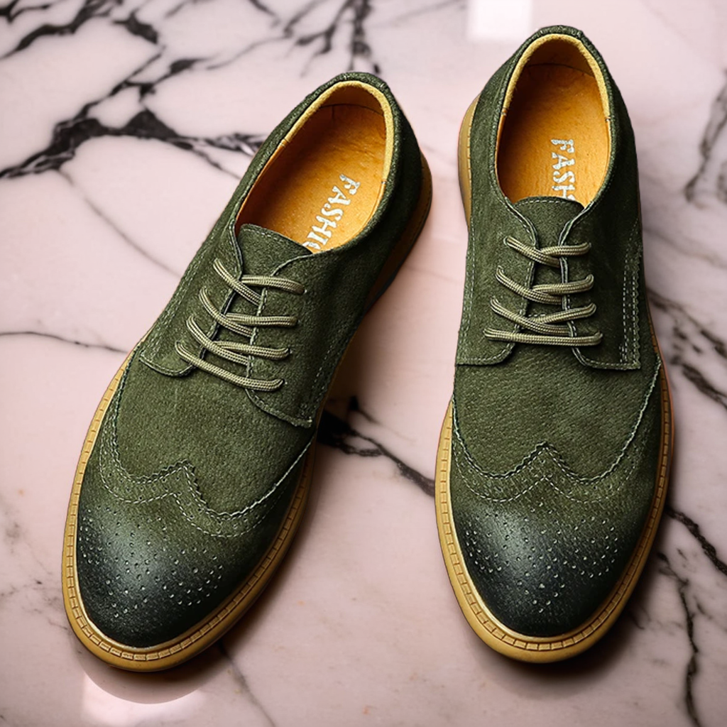 Verdant Leather Shoes