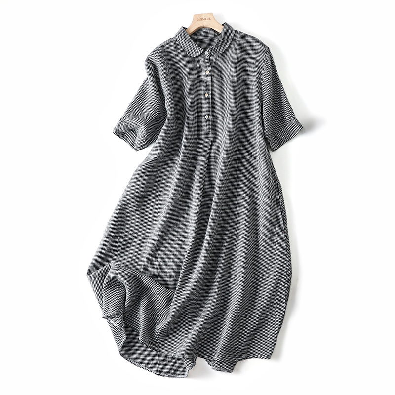 Willow Linen Midi Dress